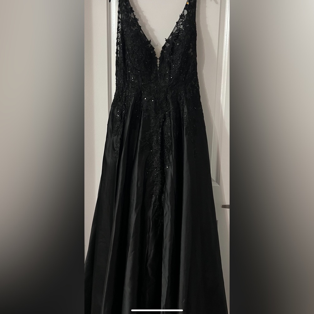 Black formal gown